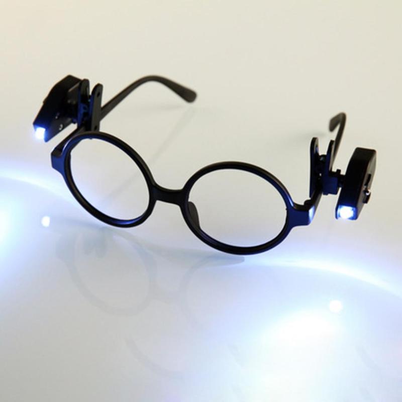 Mini LED Flashlight for Glasses