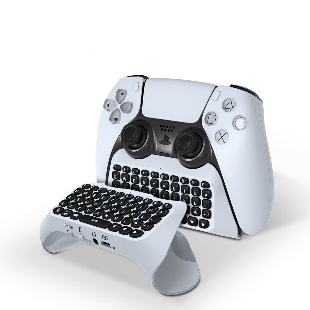 PS4 Bluetooth Keyboard | White PS4 Bluetooth Keyboard | evokegadgets
